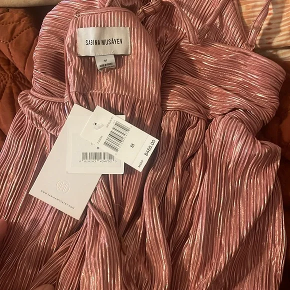 Sabina Musayev Pink Maxi Dress - Picture 3 of 6